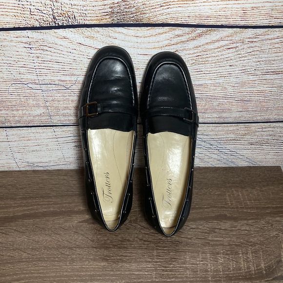 Vintage Trotter Jacqueline Black Shoes womens size 6.5 - Picture 11 of 13